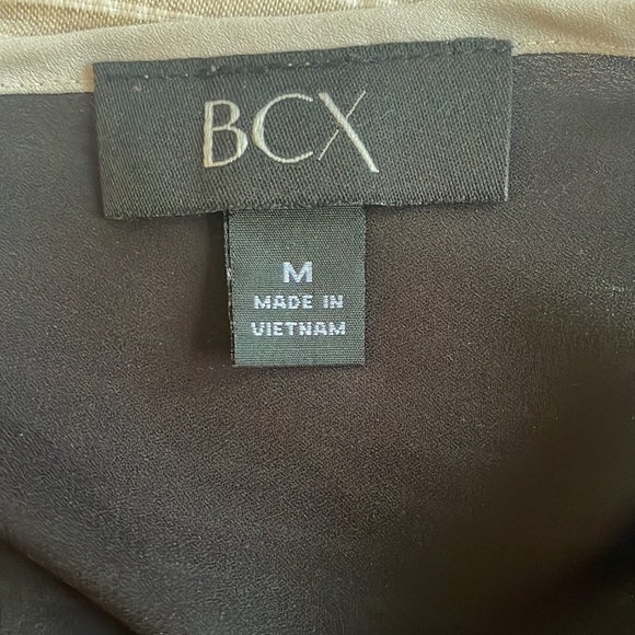 BCX Black and White Poncho Top - Picture 4 of 5